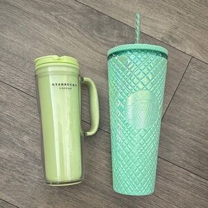 Starbucks tumblers